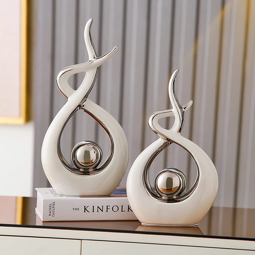 CESTATIVO  Modern Abstract Art Ceramic Statue