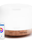 ASAKUKI Essential Oil Diffuser 500ml, Ultrasonic Aromatherapy Humidifier with Remote Control, 7 LED Colors, Timer & Auto-Off, Large Room Diffuser
