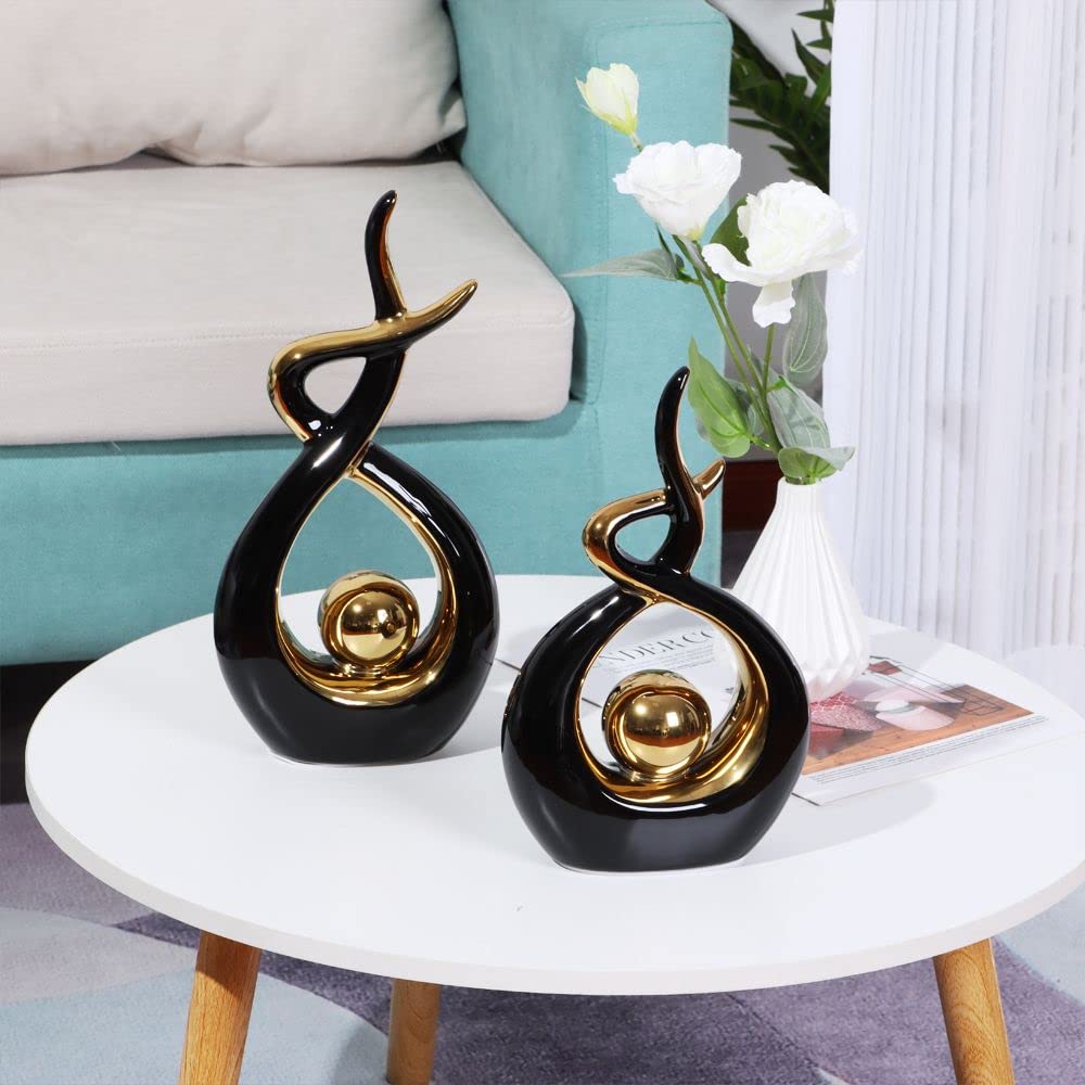 CESTATIVO  Modern Abstract Art Ceramic Statue