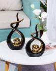 CESTATIVO  Modern Abstract Art Ceramic Statue