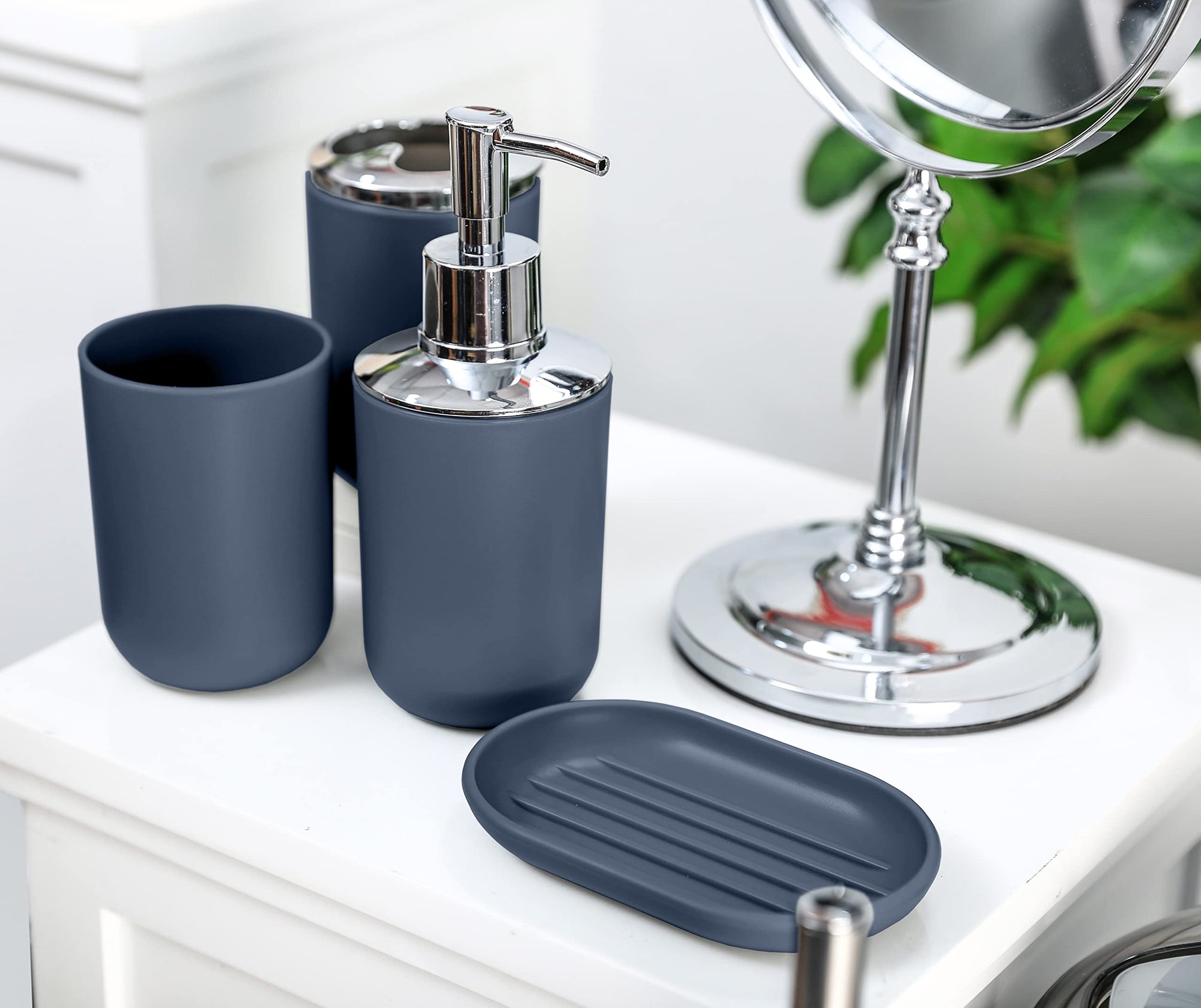 Moss &amp; Stone 6 pcs Bathroom Accessories Set