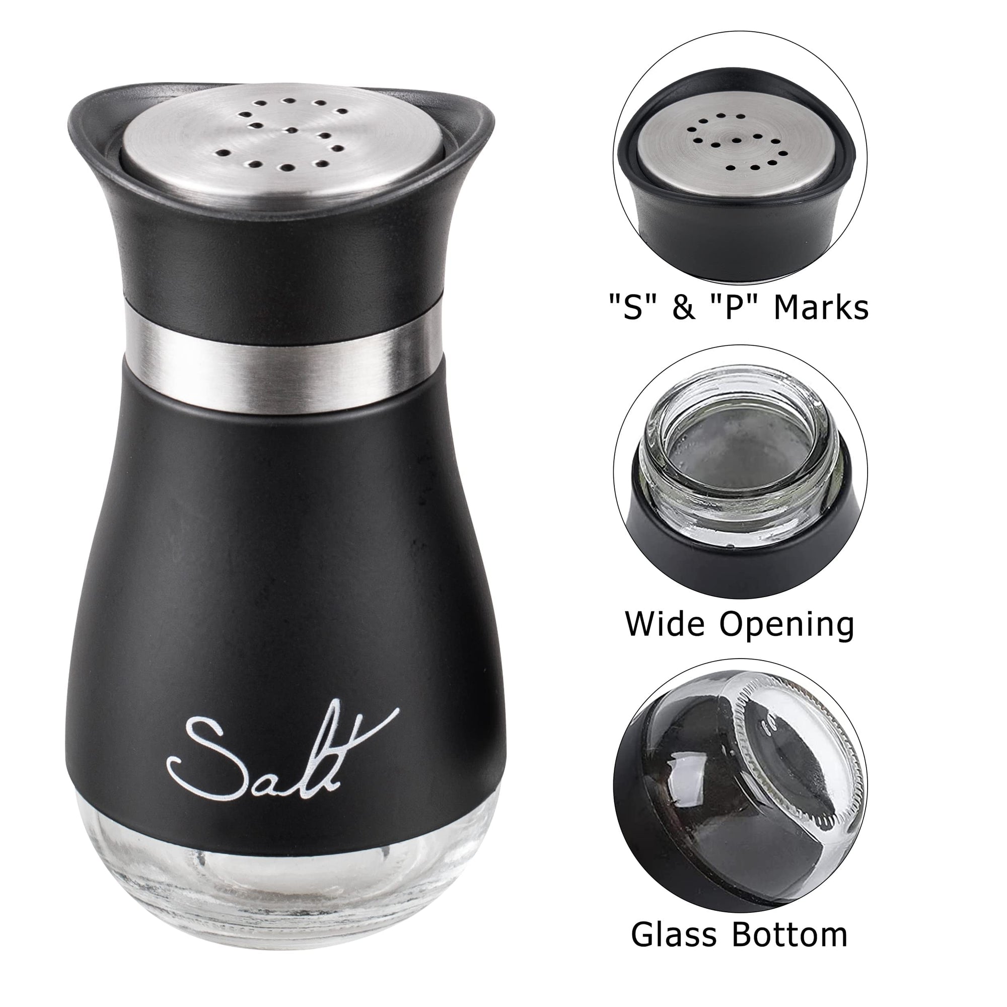Lonffery Salt and Pepper Shakers Set