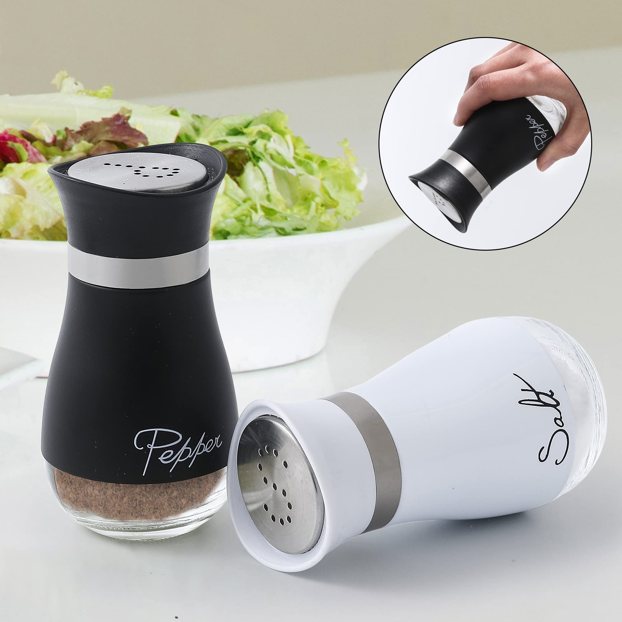 Lonffery Salt and Pepper Shakers Set