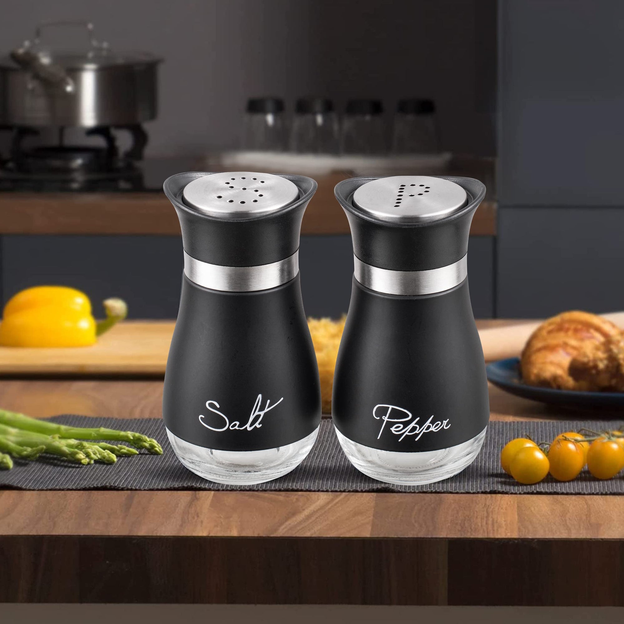 Lonffery Salt and Pepper Shakers Set